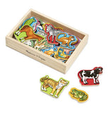 Wooden Animal Magnets