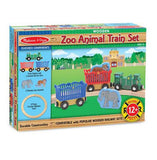 Melissa & Doug, Zoo Animal Train Set, Toys