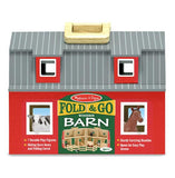 Melissa & Doug, Wooden Fold & Go Barn, Toys