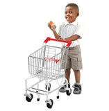 Melissa & Doug, Melissa & Doug - Shopping Cart, Metal Grocery Wagon, Toys