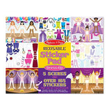 Melissa & Doug, Melissa & Doug - Reusable Sticker Pad, Dress-Up, Toys