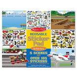 Melissa & Doug - Reusable Sticker Pad, Vehicles