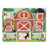 Melissa & Doug, Melissa & Doug - Hide & Seek Farm, Toys