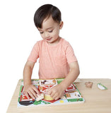 Melissa & Doug, Melissa & Doug - Hide & Seek Farm, Toys