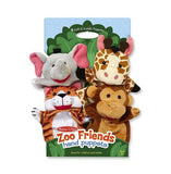 Melissa & Doug, Zoo Friends Hand Puppets, Toys