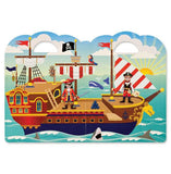 Melissa & Doug, Melissa & Doug - Puffy Stickers Play Set, Pirate, Toys