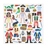 Melissa & Doug, Melissa & Doug - Puffy Stickers Play Set, Pirate, Toys