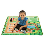 Melissa & Doug, Melissa & Doug - Round the Ranch Horse Rug, Toys