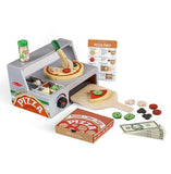 Melissa & Doug - Top & Bake Pizza Counter, Wooden Play Food