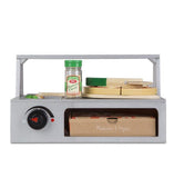 Melissa & Doug, Melissa & Doug - Top & Bake Pizza Counter, Wooden Play Food, Toys