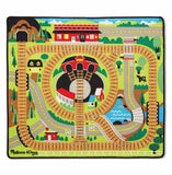 Melissa & Doug, Melissa & Doug - Round the Rails Train Rug, Toys