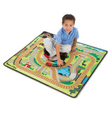 Melissa & Doug, Melissa & Doug - Round the Rails Train Rug, Toys