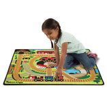 Melissa & Doug, Melissa & Doug - Round the Rails Train Rug, Toys