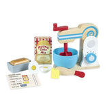 Melissa & Doug, Wooden Make-a-Cake Mixer Set, Toys