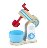 Melissa & Doug, Wooden Make-a-Cake Mixer Set, Toys