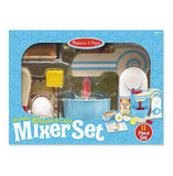 Melissa & Doug, Wooden Make-a-Cake Mixer Set, Toys