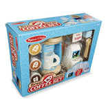 Melissa & Doug, Wooden Brew & Serve Coffee Set, Toys