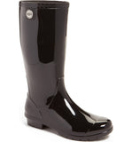 Women's UGG SHAYE Plaid Rain Boots 1012350 - Black