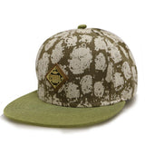 Pamoa Pmcf590 Spotted Linen Snapback