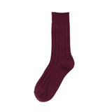 I hate Monday Socks-Unisex/Free Size-Oxford Burgundy