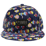 Pamoa, Pamoa Pmcf620 Fish Pattern Denim Snapback, Accessories