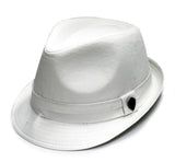 Pamoa, Pamoa Pmt110 Cotton Solid Trilby Fedora Hats, Accessories