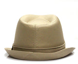 Pamoa, Pamoa Pmt110 Cotton Solid Trilby Fedora Hats, Accessories