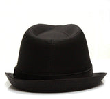 Pamoa Pmt110 Cotton Solid Trilby Fedora Hats