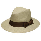 Pamoa, Pamoa Pms470 Wide Brim Straw Fedora Hat, Accessories