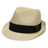 Pamoa, Pamoa Pms490 Solid Paper Braided Trilby Straw Fedora, Accessories