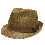 Pamoa, Pamoa Pms500 Solid Paper Toyo Trilby Straw Fedora Hat, Accessories