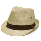 Pamoa, Pamoa Pms500 Solid Paper Toyo Trilby Straw Fedora Hat, Accessories