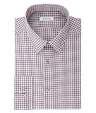 Calvin Klein, Calvin Klein Steel Slim Non Iron Broadcloth Check, MEN'S LS SHIRT