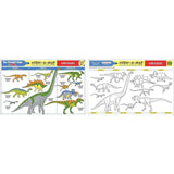 Melissa & Doug, Melissa & Doug - Dinosaurs Color-A-Mat, Toys