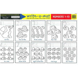 Melissa & Doug, Melissa & Doug - Numbers 1-10 Write-A-Mat, Toys