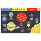 Melissa & Doug, Melissa & Doug - Planets Write-A-Mat, Toys