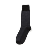 I hate Monday Socks-Unisex/Free Size-Herringbon Black