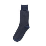 I hate Monday Socks-Unisex/Free Size-Herringbon Navy