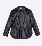 leez leather shirt