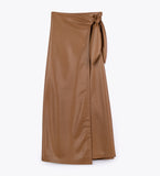 leez leather skirt