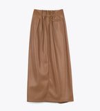 leez leather skirt