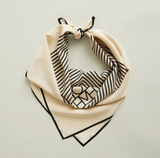 silk scarf headband