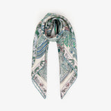 leez silk scarf