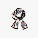 leez skinny silk scarf