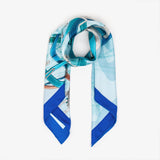 leez silk scarf