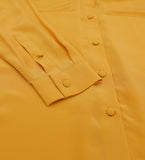 Leez Silk Shirt Yellow