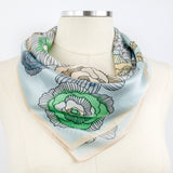 leez silk scarf