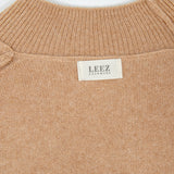 Women Cashmere Turtleneck Brown Sweater